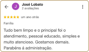Avaliação de hóspede 1