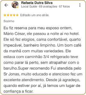 Avaliação de hóspede 11