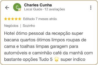 Avaliação de hóspede 4