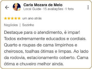Avaliação de hóspede 5