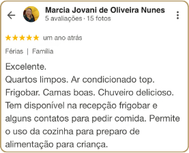 Avaliação de hóspede 6