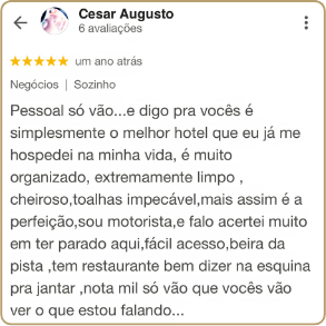 Avaliação de hóspede 9
